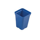 Polypro 2.5" Insert Pots &ndash; Blue, 8 Count Plastic Pots