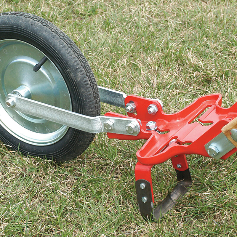Center Mount Oscillating Hoe &ndash; 5" Glaser Wheel Hoe