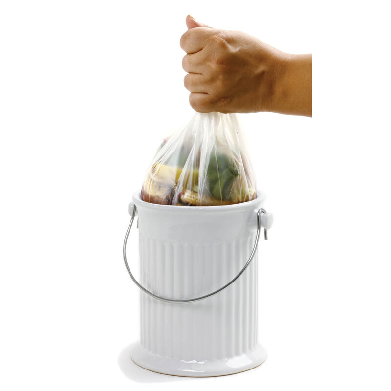 Compostable Liners &ndash; 50 Count Compost Bins & Accessories